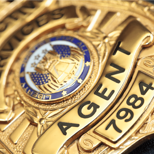 Law enforcement badge