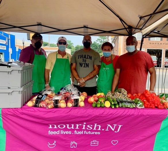 Morristown Free Farmers Market Volunteers, njNourish event