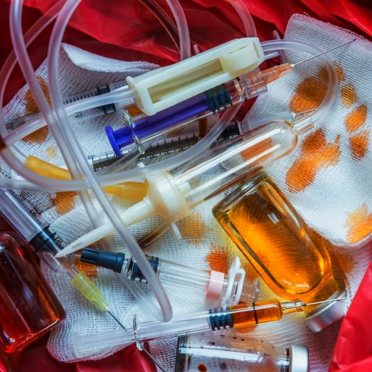 mixed regulated medical waste